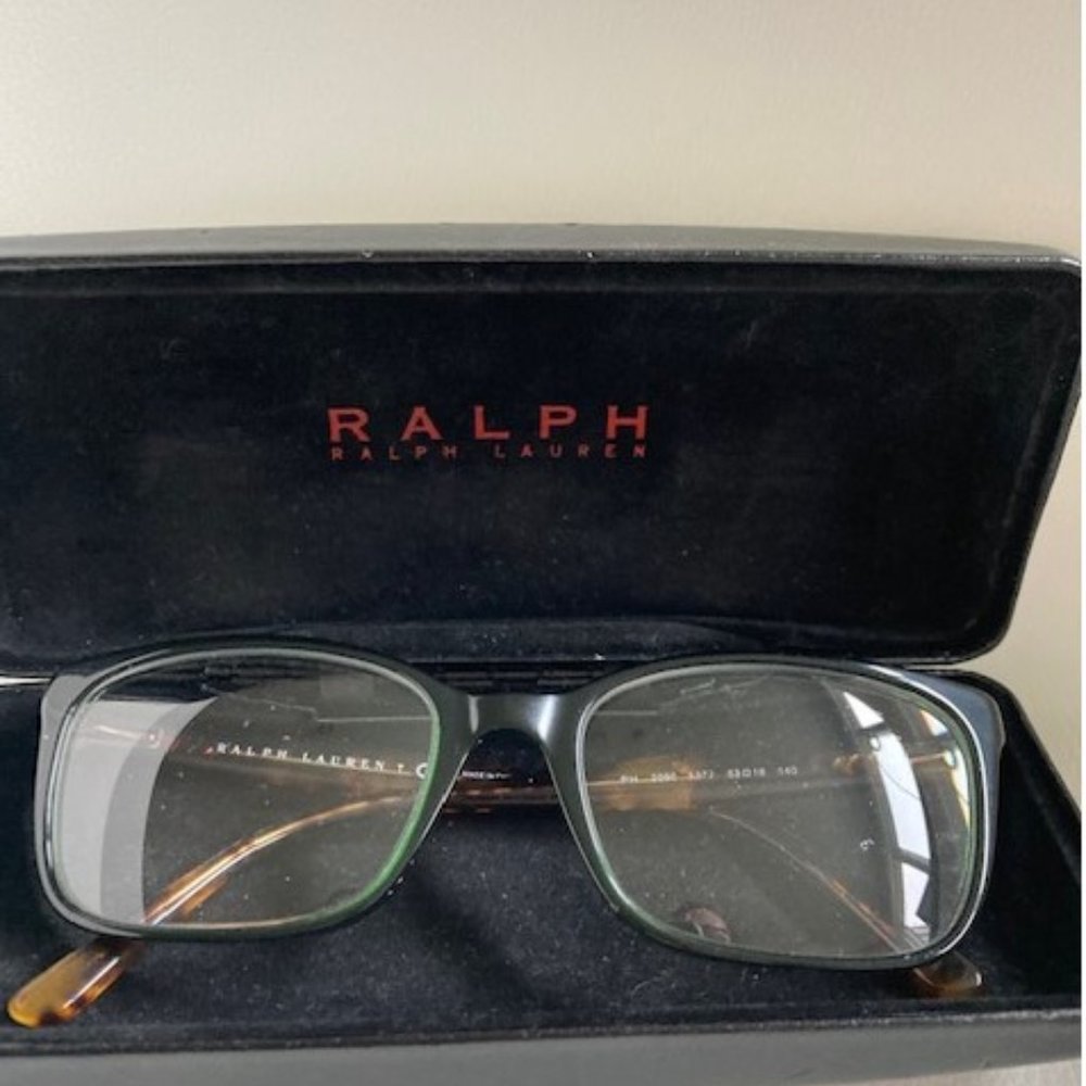 Ralph Lauren eyeglass frames, good condition. comes with Case